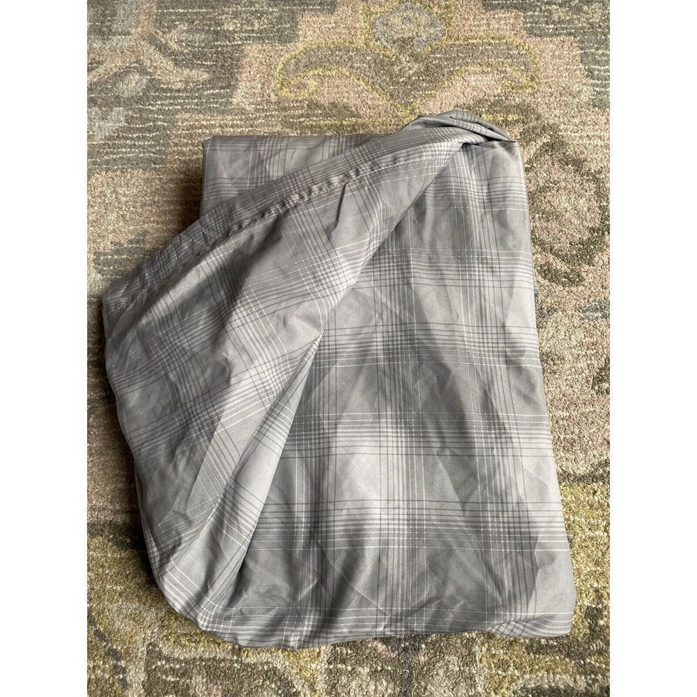 Mainstays Plaid Bed Flat Top Sheet